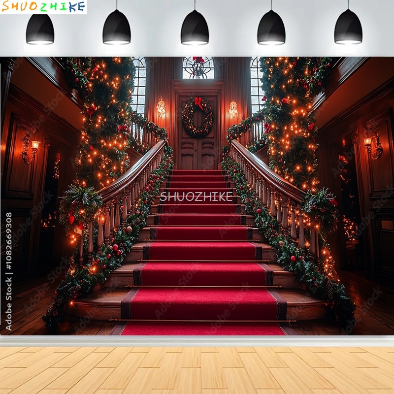 Photography Backdrop Muslin - Luxury Red Carpet Award Stage Background