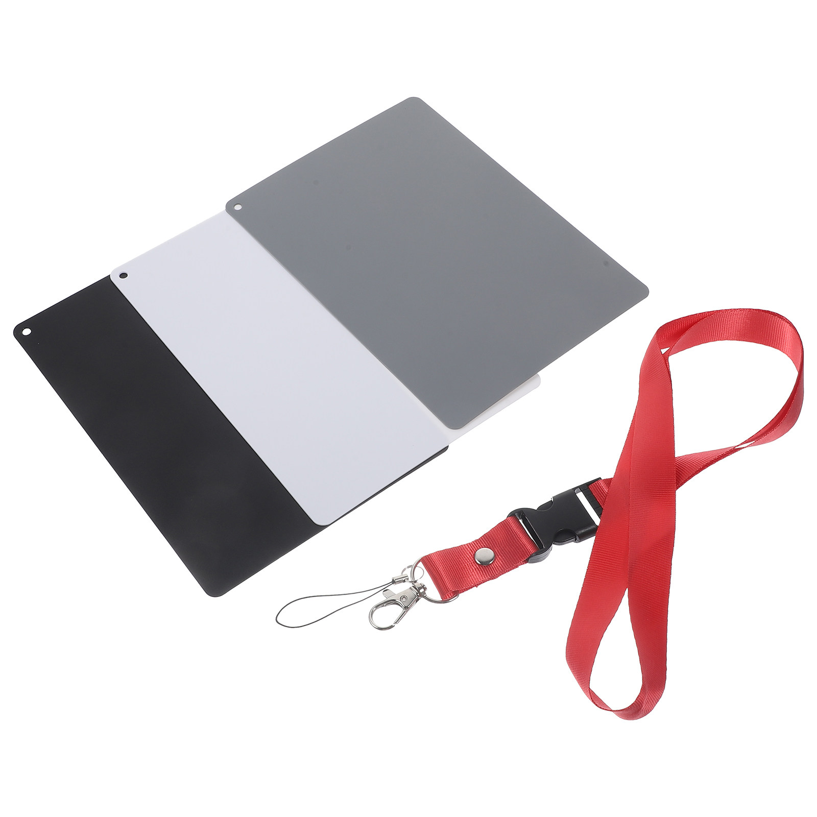 Color Checker Card - Gray Black White Balance Card Portable