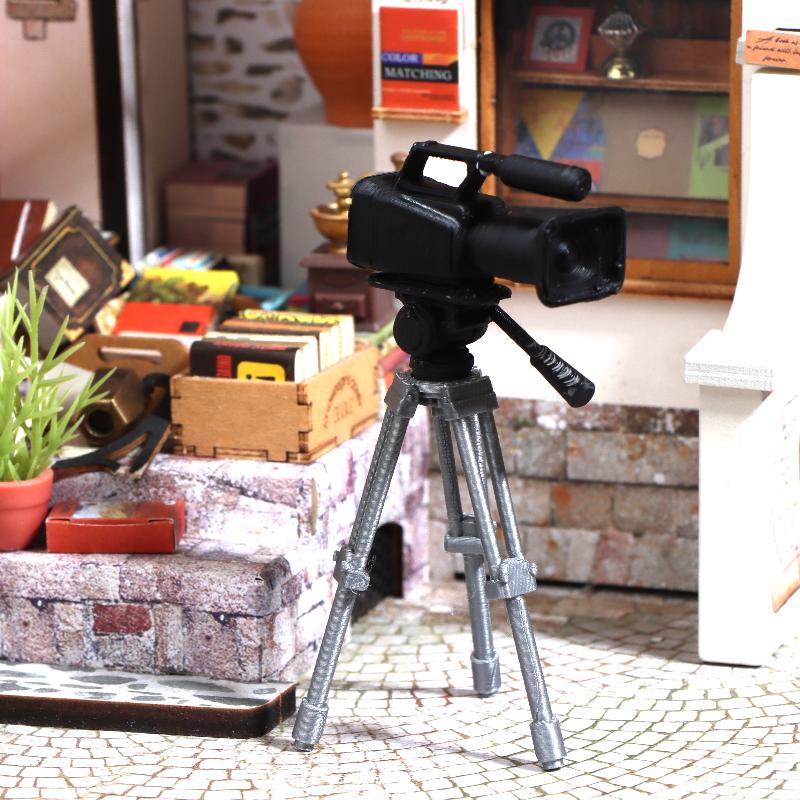 Photography Videography - Mini Video Camera Tripod Model 1:12