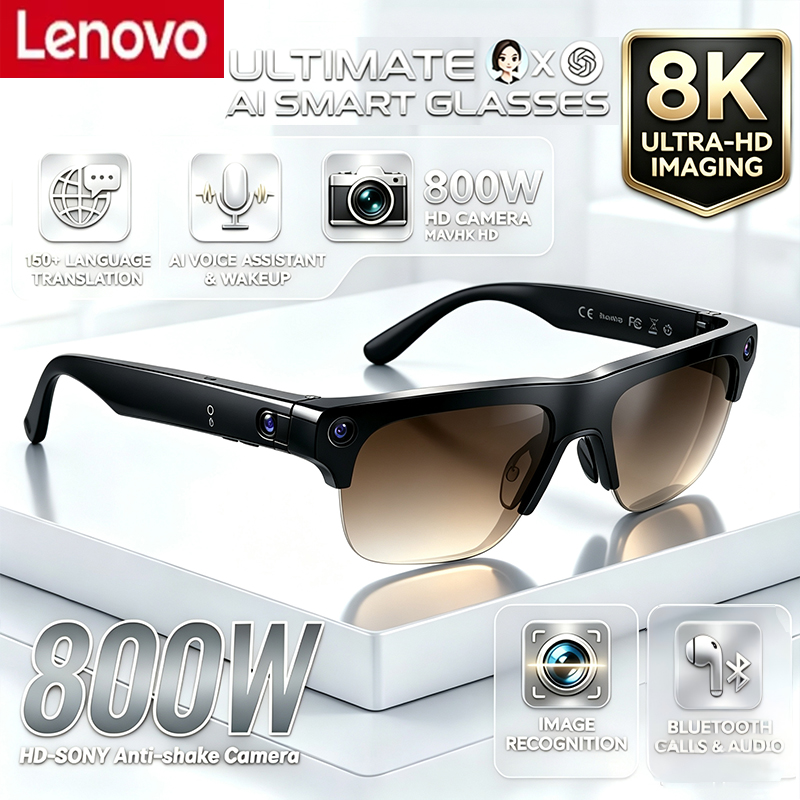 Photography Videography - Lenovo Smart AI Glasses 800w HD