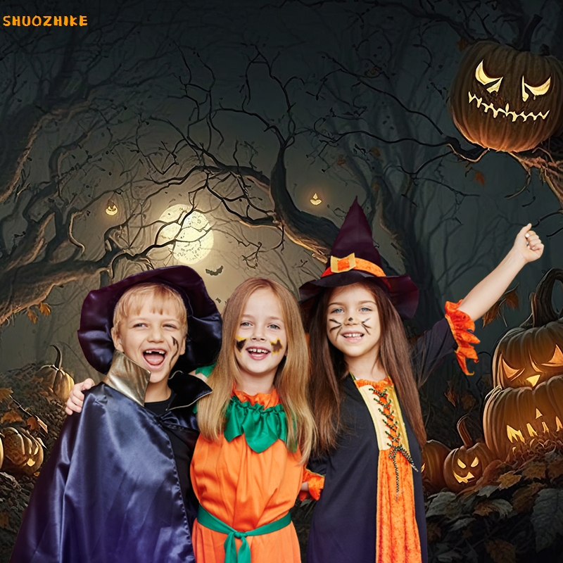 Halloween Backdrop Photozone T - Photography Backdrop Muslin recension och pris