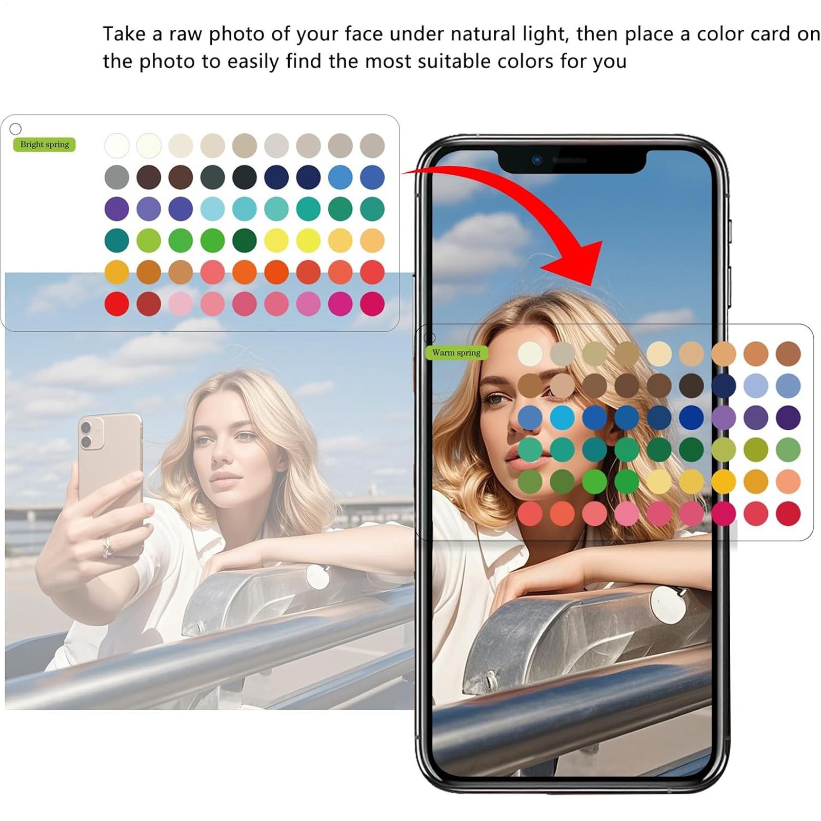 Deep Autumn Color Palette Card - Color Checker Card recension och pris