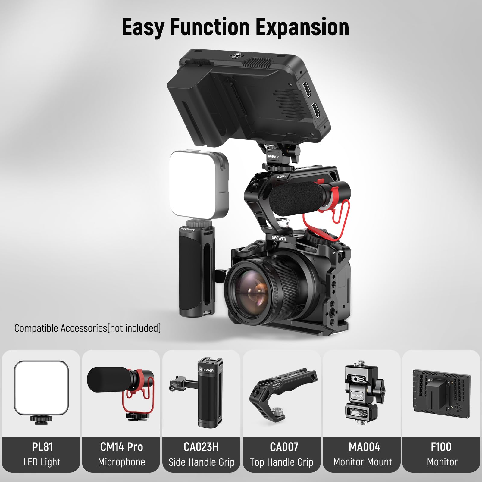 NEEWER R50 Camera Cage Compati - Camera Cage Rig recension och pris