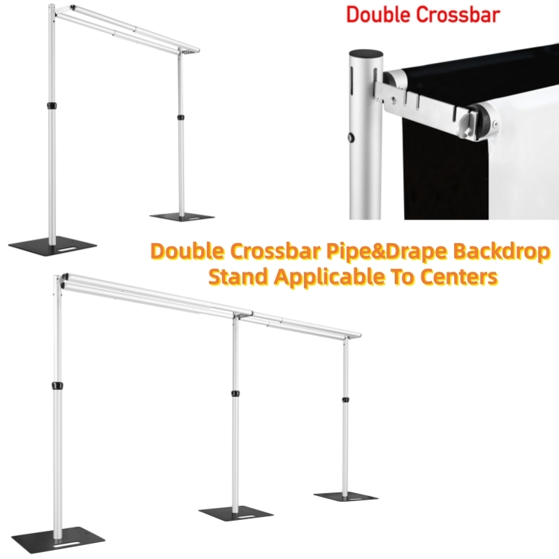 Double-Crossbar Backdrop Backg - Photography Backdrop Muslin recension och pris
