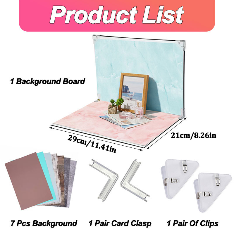 29x21cm Photography Backdrop B - Photography Gear recension och pris