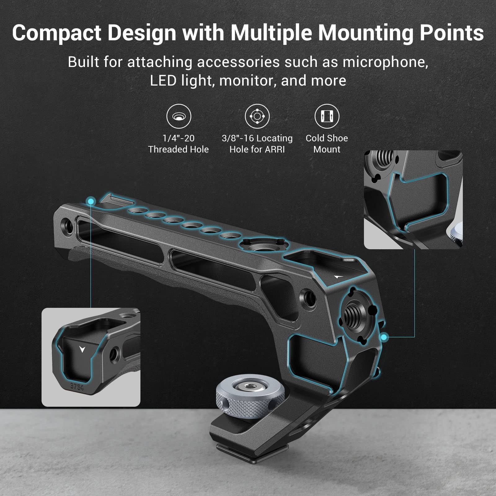 SmallRig NATO Top Handle Lite  - Camera Cage Rig recension och pris