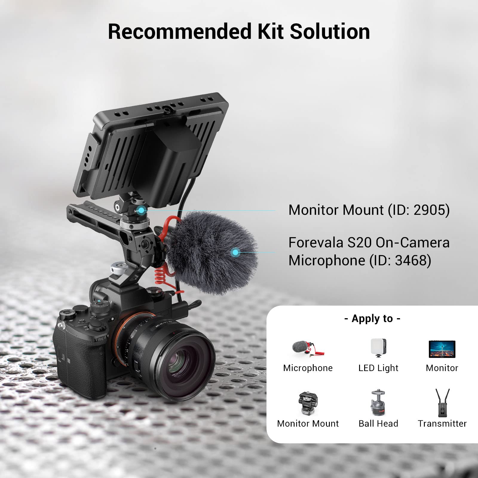 SmallRig NATO Top Handle Lite  - Camera Cage Rig recension och pris