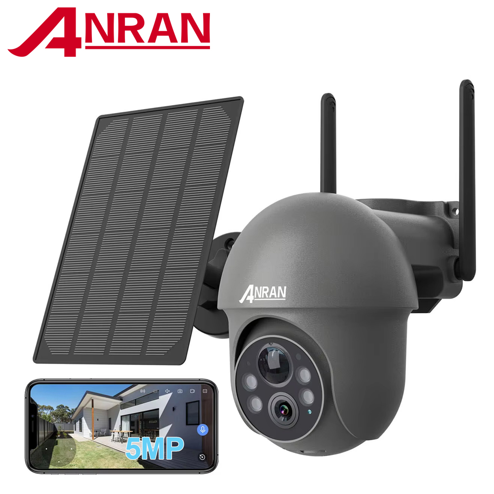 ANRAN 2K WiFi Camera 3/5MP Sol - Photography Basics recension och pris