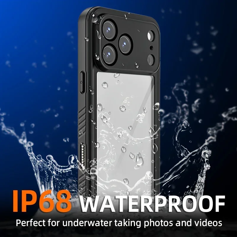 360° Sealed IP68 Waterproof Ca - Photography With Iphone 15 recension och pris