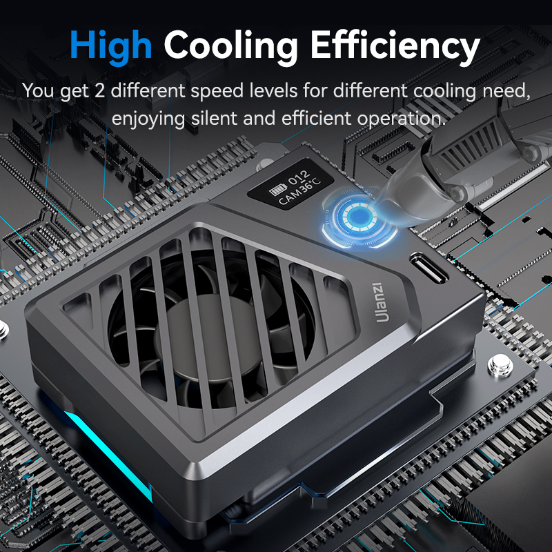 Ulanzi CA25 Camera Cooling Sys - Photography Gear recension och pris