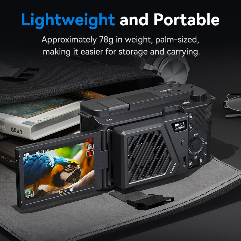 Ulanzi CA25 Camera Cooling Sys - Photography Gear recension och pris