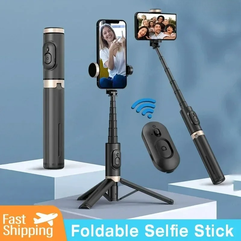 Foldable Bluetooth Selfie Stic - Photography With Iphone 15 recension och pris