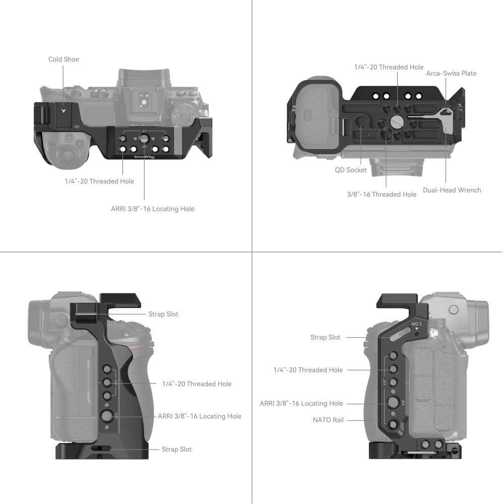 SmallRig Camera Full Cage for  - Camera Cage Rig recension och pris