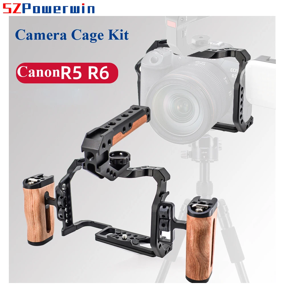 Powerwin For Canon EOS R5 R6 C - Camera Cage Rig recension och pris