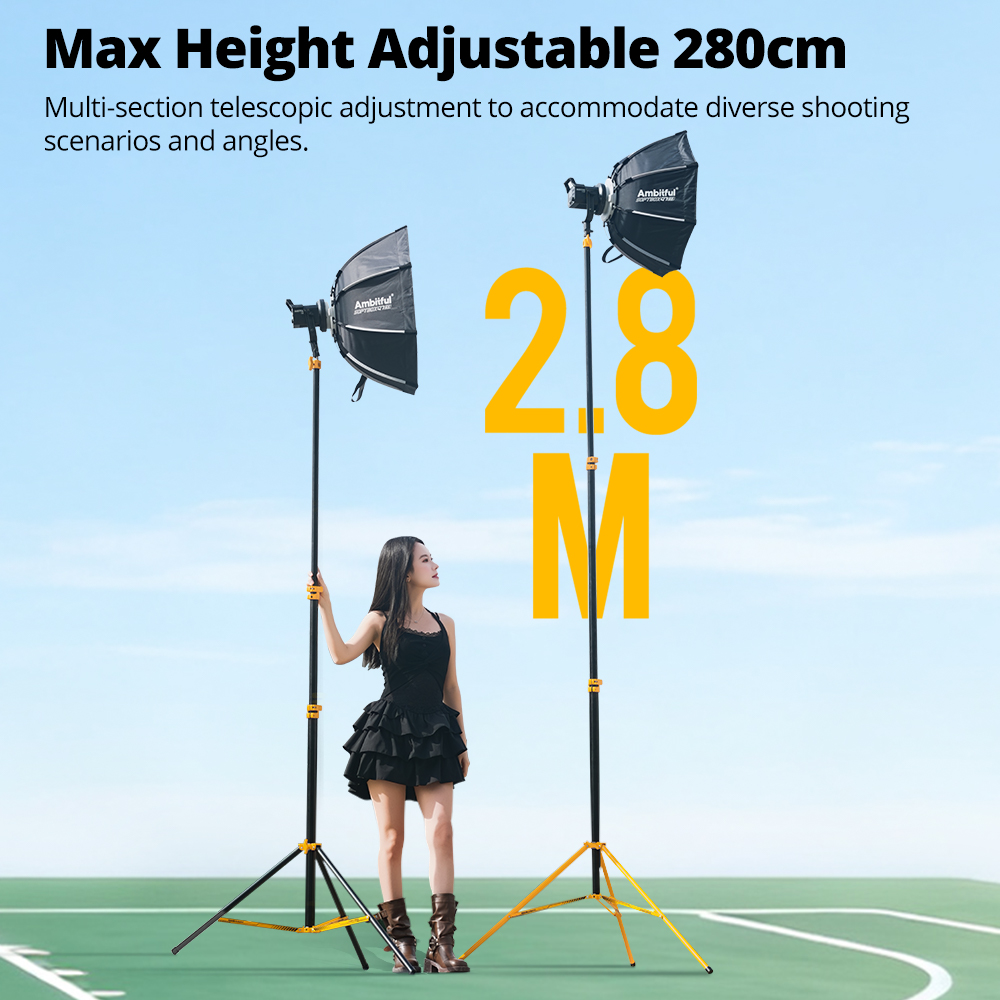 AMBITFUL GM280Y 280cm Professi - Photography Basics recension och pris