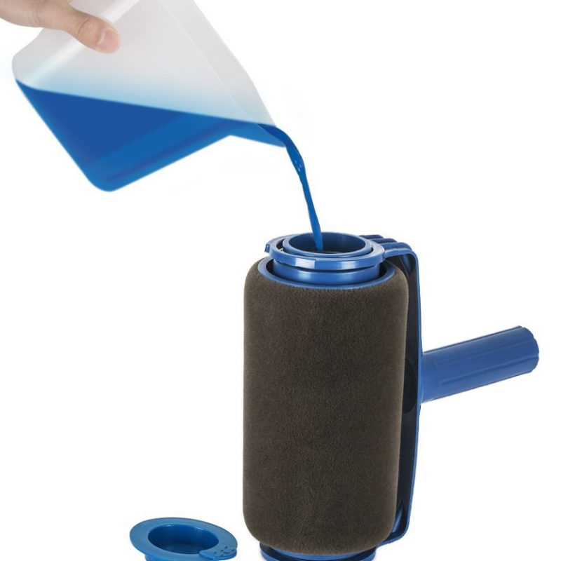Ergonomic Paint Roller & Brush - Photography Angle recension och pris