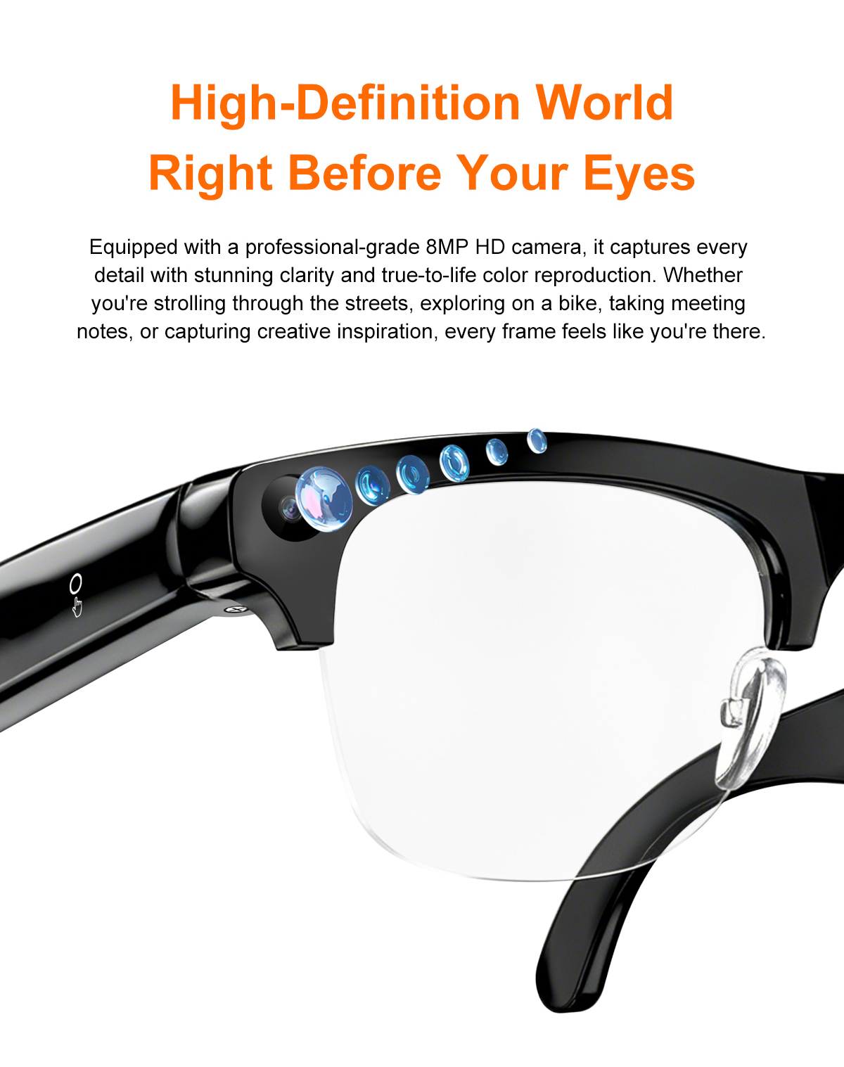 Lenovo Smart AI Glasses 800w H - Photography Videography recension och pris