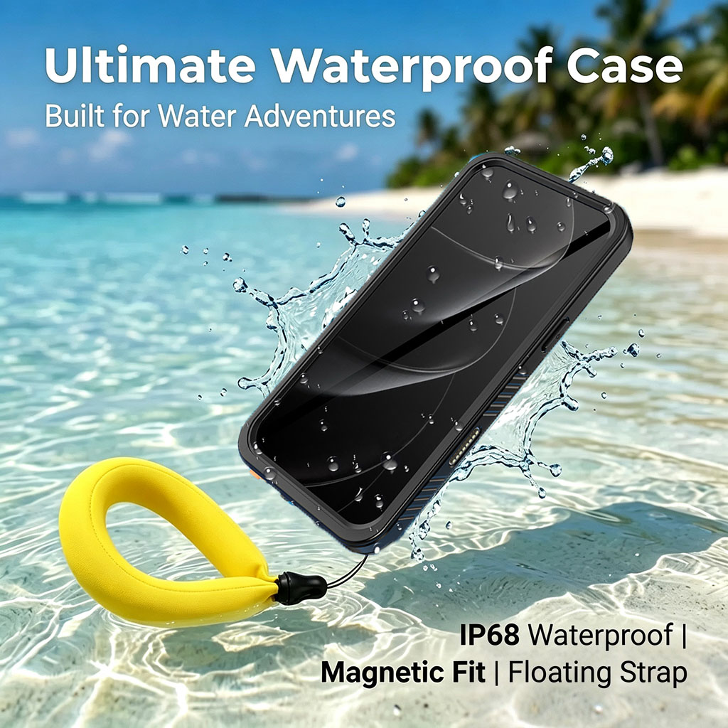 360° All Inclusive IP68 Waterp - Photography With Iphone 15 recension och pris