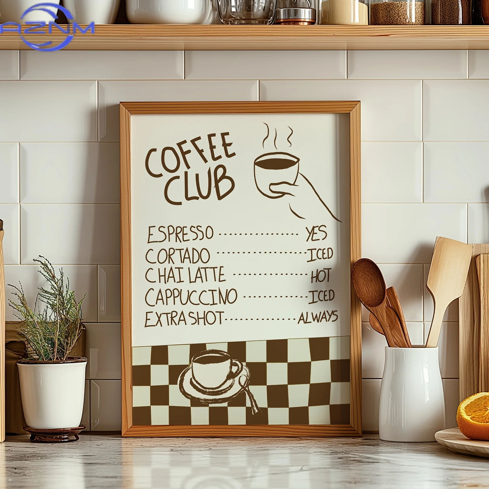 Cartoon Animal Text Art Coffee - Photography Angle recension och pris