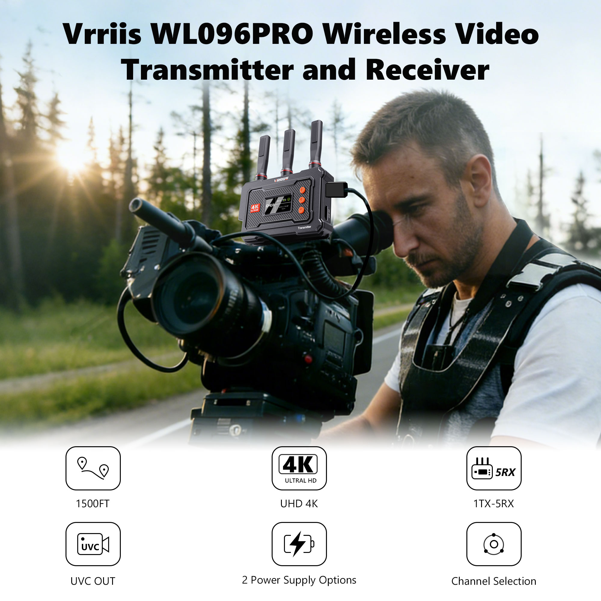 HDMI Wireless 4K Video Transmi - Photography Videography recension och pris