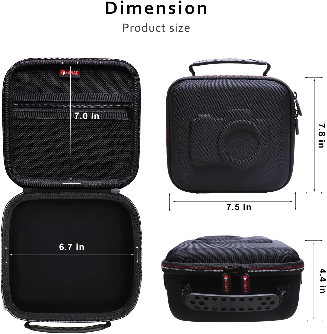 XANAD Hard Camera Case Bag Com - Canon Camera Eos R50 recension och pris