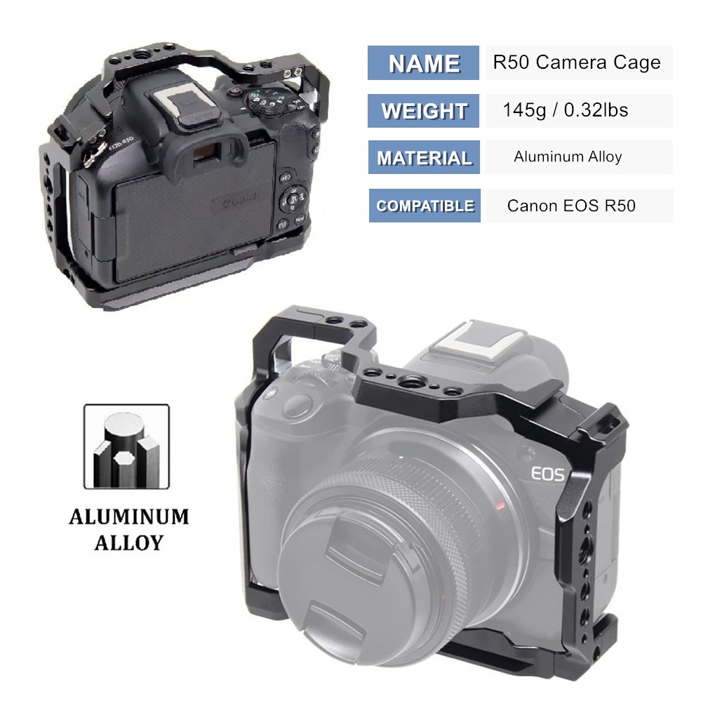 R50 Camera Cage for Canon EOS  - Camera Cage Rig recension och pris
