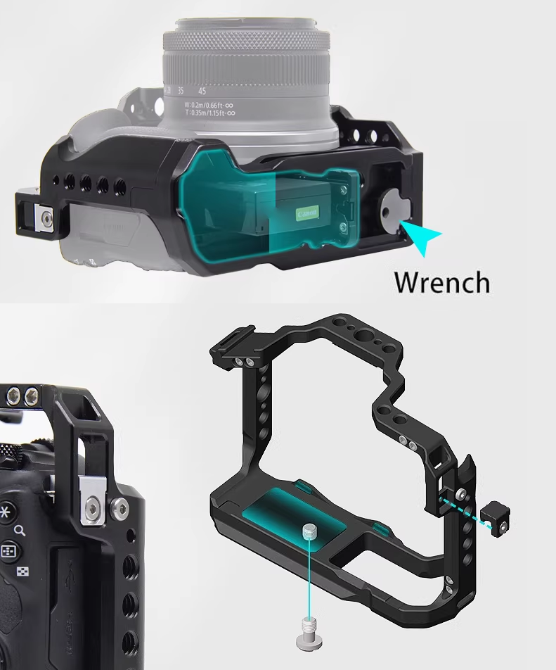R50 Camera Cage for Canon EOS  - Camera Cage Rig recension och pris