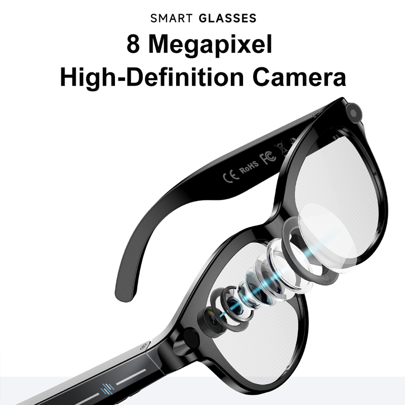 FLAUNT AI Smart Glasses 4K Cam - Photography Videography recension och pris